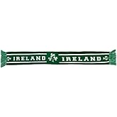 Traditional Craft Limited Emerald Green Ireland Supporters Scarf (One Size, Green)