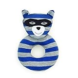 Organic Farm Buddies, Robbie Raccoon Teething Rattle