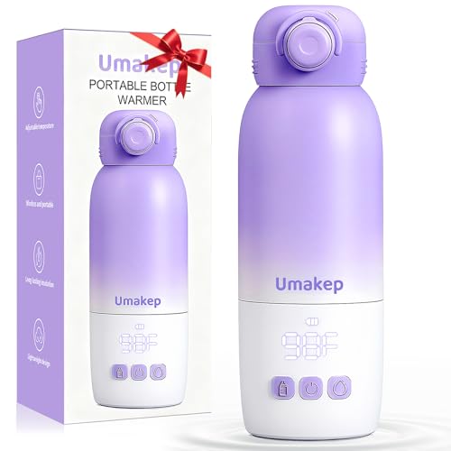 Photo 1 of ***UNKNOWN MISSING PIECES/ UNTESTED*** Portable Bottle Warmer for Travel - Large 12oz Capacity with Dual Heating Modes for Breast Milk & Water, Fast Heating Smart Temperature Control, Portable Milk Warmer Gifts for New Mom Purple