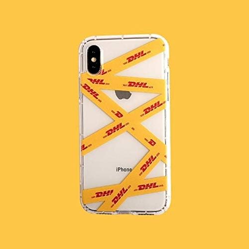 iMportio New Personality Couple DHL Transparent Pattern Phone Cover Case for iPhone X 11