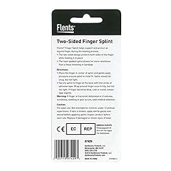 Flents Two Sided Finger Splint, Stainless Steel