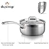 Duxtop Whole-Clad Tri-Ply Stainless Steel Induction Ready Premium Cookware Set (14pc)