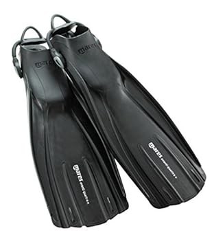 Mares Fins Avanti Quattro Plus Flipper with Strap – Black/Black, x-Large by