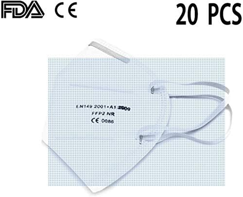 20 Pcs Anti Dust Safty 5 Layer Face Filters - Dust Filter Comfortable