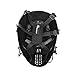 OutdoorMaster Full Face Airsoft Mask with Metal Mesh Eye Protection