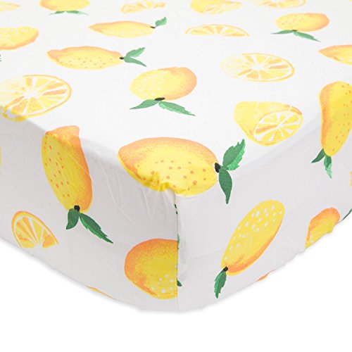 lemon crib sheet