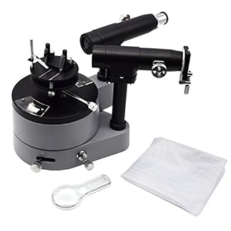 Advanced Spectrometer, Turntable – for Optical Studies and Light Physics – Includes Prism Holder, Grating Holder…