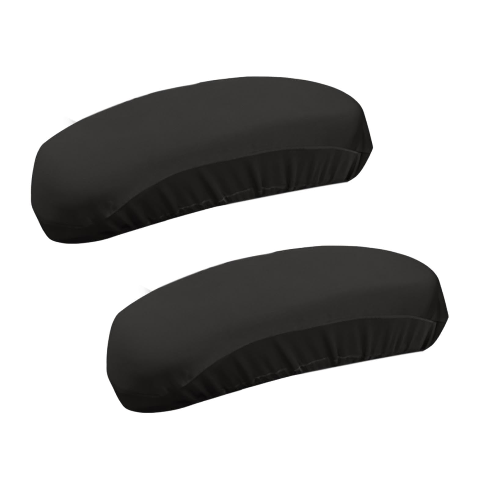 Photo 1 of 1Pair Armrest Chair Covers, Stretch Computer Chair Slipcover Soft Desk Chairs Arm Cover Furniture Protector for Office, Desk, Gaming Chairs(Black)