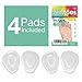 ZenToes Metatarsal Pads Ball of Foot Cushions Adhere to Shoes for Neuroma, Metatarsalgia Pain Relief – 4 Pack (2 Pairs)