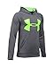 Under Armour Boys AF Storm Highlight Hoodie, Graphite/Black, Youth Medium