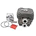 SaferCCTV 50mm Cylinder Head Piston Kit Compatible with Stihl TS410 TS420 Cut Off Saws Replacement Part# 4238 020 1202, 4238 030 0400, 9503 003 0351, 9512 003 2344