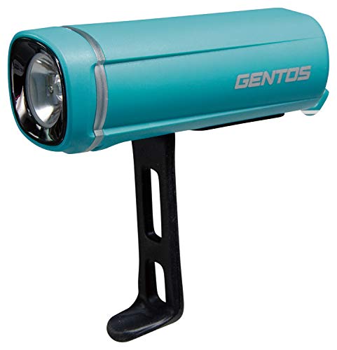 GENTOS(ジェントス) 自転車 ライト LED バイクライト 単4電池式 100ルーメン 防滴 BL-500TB ロードバイク ターコイズブルー