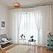 Curtain Tiebacks Magnetic Curtain Holdbacks for Draperies,Sheer Panels and Blackout Without Drilling 1 Pair (Silver)