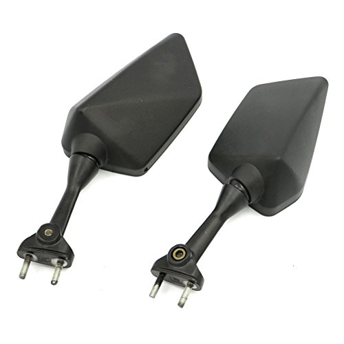 Alpha Rider Motorcycle Left Right Rear View Mirrors For KAWASAKI NINJA 2008-2013 09 10 250R EX250 Black