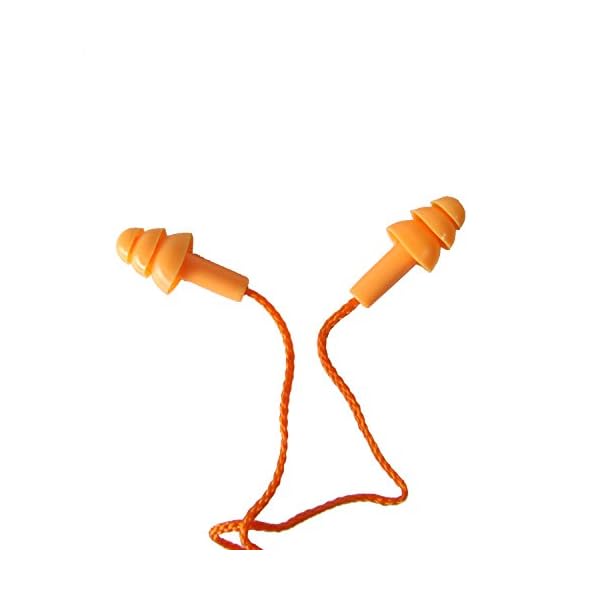 Tourbon-Soft-Silicone-Corded-Ear-Plug-Reusable-Hearing-Protection-Earplugs-Multiple-use-Pack-of-5-Pair