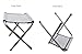 Summer Must Have! Folding Table Adjustable Height w/ 4 Chairs Camping/Trading/BBQthumb 2