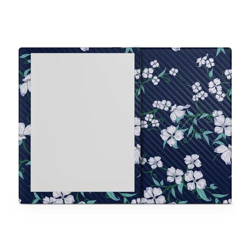 Carbon Fiber Tablet Skin Compatible with BOOX Go 10.3 (2024) - White Freesia -…