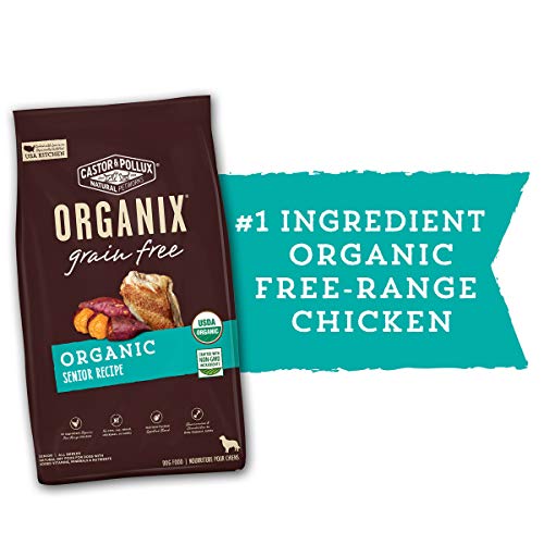 Castor & Pollux ORGANIX Grain Free Organic Senior Recipe Grain Free Dry