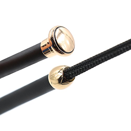HOT TIME Horse Riding Crop, Horse Whip with Leather Slapper, Jump Bat Whip, Crops - 25.5"