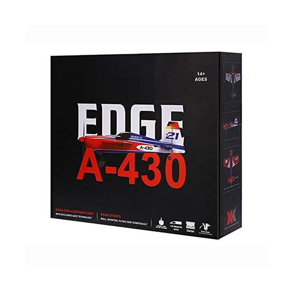 Ferngesteuertes Segelflugzeugmodell A430 2.4G 5CH 3D6G-System Brushless RC Flugzeug unterstütztes Futaba RTF (Farbe… – Bild 6