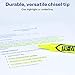 AVERY Hi-Liter Desk-Style Highlighters, Smear Safe Ink, Chisel Tip, 2 Yellow Highlighters (24081)