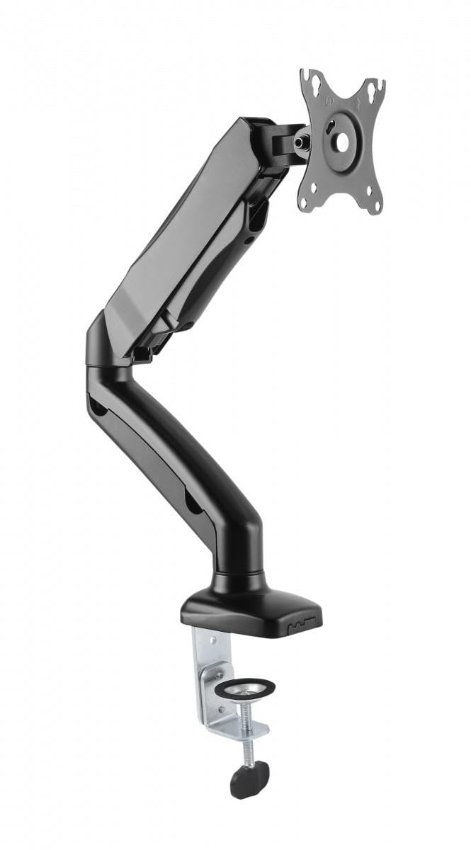 ICY BOX IB-MS303-T Monitor Desk Mount for Monitors up to 28 Inches (71 cm) Max. 6.5 kg, VESA 75 x 75 and 100 x 100