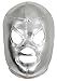Deportes Martinez Lucha Libre Mexican Wrestling Pro-Fit Lycra Luchador Mask Adult Size (El Santo)