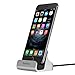 Spinido iPhone Charging Dock Desk Station for iPhone 6 6Plus5S 5 Updated version supports cases 0mm 2mm Silver