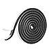 Window Foam Seal Tape 1/2Inch Wide X 1/2Inch Thick, High Density Self Adhesive Weather Stripping Insulation Door Foam Tape,10 Feet Long