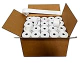 100 ROLLS SHARP ER A-320 330 4100 460 470 44mm 1.75 CASH REGISTER TAPE PAPER ROLL