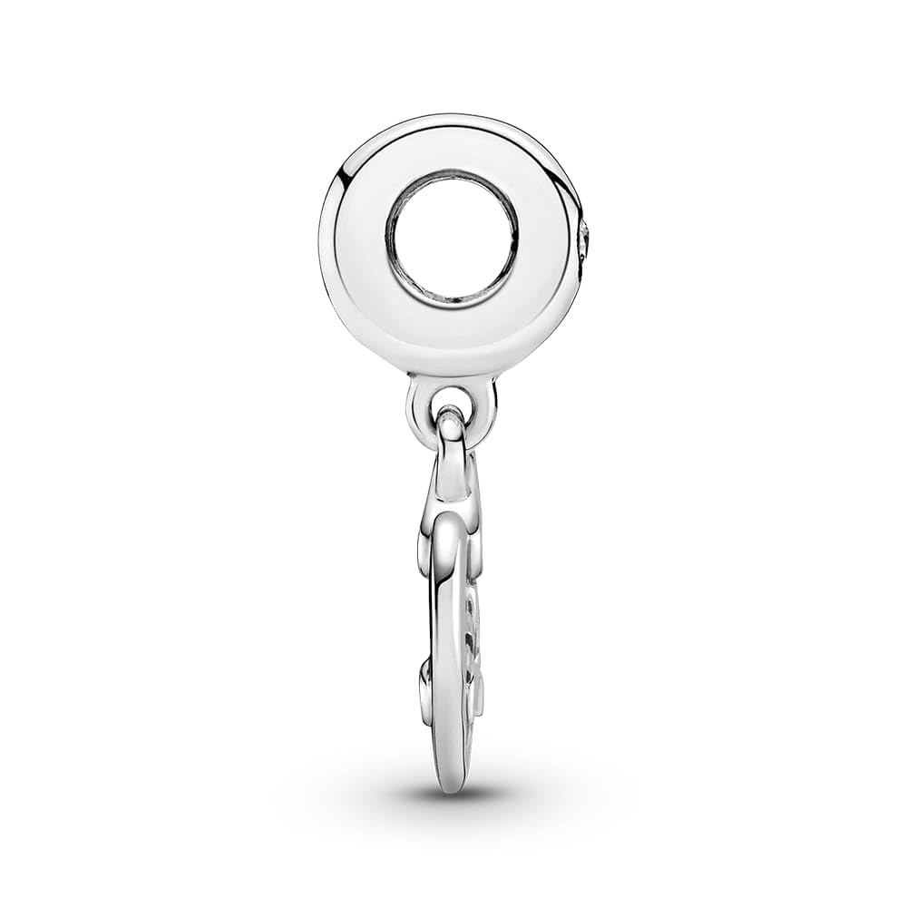 PANDORA People Freunde für Immer Herz Charm-Anhänger aus Sterling Silber/Größe: 1,4cm