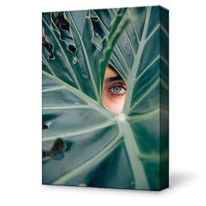 SIGNFORD Canvas Wall Art Green Nature Series Bathroom...