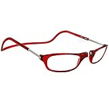CliC Magnetic Reading Glasses Red (1.50)
