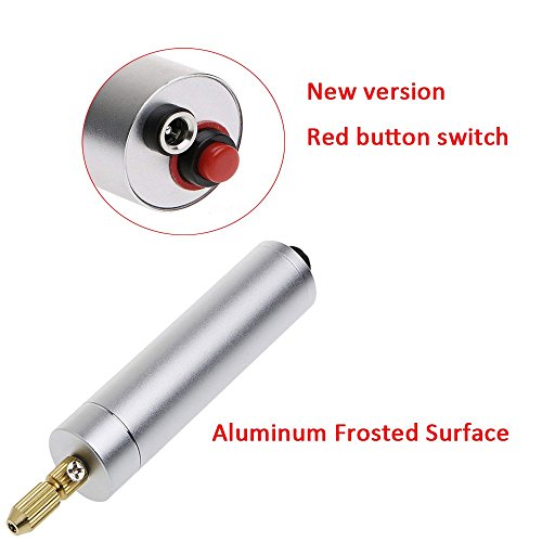 Eyech Mini Micro Electric Aluminum Hand Portable Handheld Drill with 15Pcs Drill Bits -(0.7-1.2mm) New Version Included 2A Power Supply