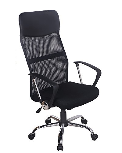Merax Mesh Adjustable Chair, Black