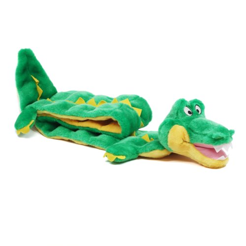 Squeaker Matz Ginormous Dog Squeaky Toy Large Toy for Dogs by Outward Hound, 32 Squeaker, Gator