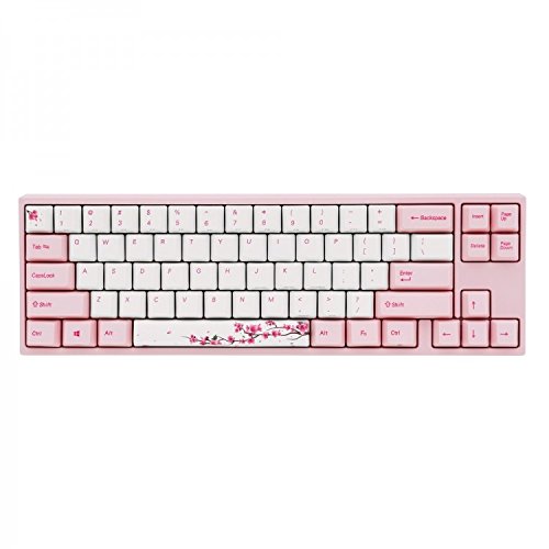 Buy Ducky x Varmilo MIYA Pro Sakura Edition Mechanical Keyboard with Cherry MX Red Switches (UK