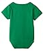 A&J Design Baby Boys' Green Hulk Short Sleeve Bodysuits (0-6 Months)