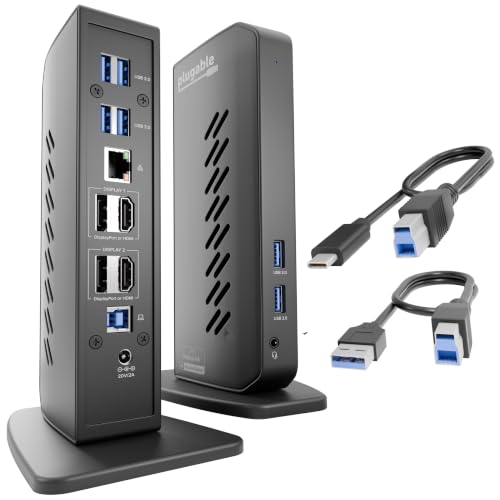 Plugable Dual DisplayPort Docking Station