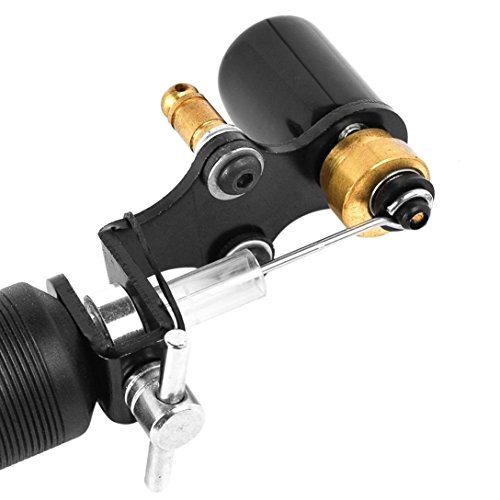 Professional Tattoo Motor Machine, Bolayu Body Art Rotary GunLinner Shader Equipment (Black)