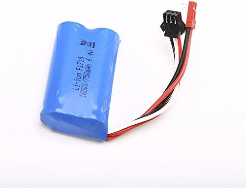 RC Car Rechargeable 6.4V 750mAh Lithium Battery 4WD Off-Road Car Spare Parts