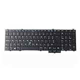 Abakoo New Keyboard for Dell Latitude 15 5000 E5540 Black US Layout with Pointer and Backlight