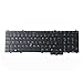 Abakoo New Keyboard for Dell Latitude 15 5000 E5540 Black US Layout with Pointer and Backlight