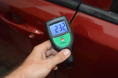 Professional Coating Thickness Gauge TG-8828+ - Ideal for Surface Testing, Automotive Paint Inspection and Manufacturing Quality Control