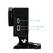 Wealpe Frame Mount Housing with Lens Cover and Protective Lens for GoPro Hero 4, 3+, 3 Cameras