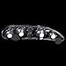 SPPC Taillights Dark Smoke Assembly Set For Chevrolet Camaro - (Pair) Driver Left and Passenger Right Side Replacement