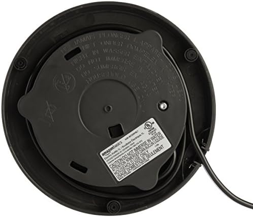 AmazonBasics Bouilloire électrique en acier inoxydable - 1 litre - Cuisine A Vivre AmazonBasics Bouilloire électrique en acier inoxydable - 1 litre