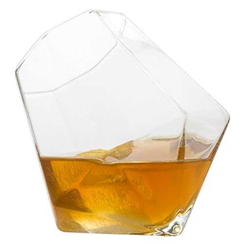 5 O'Clock 10-Ounce Rocks Diamond Glass, Set of 2 5 O'Clock 10-Ounce Rocks Diamond Glass, Set of 2