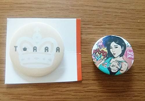Amazon あり T Araロゴマーク缶バッジeunjungティアラウンジョンイラスト缶バッジ おもちゃ おもちゃ