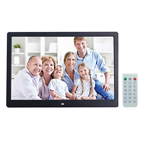 YTBLF 13-inch Digital Photo Frame, LED Display, with Stand and Remote Control, Allwinner F16, Support for SD/MS/MMC Card and USB,B
